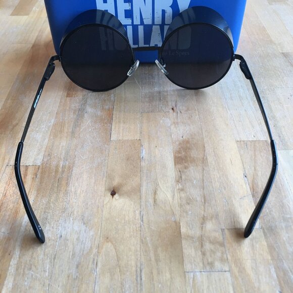 Henry Holland for Le Specs Black Hood Eyes Sunglasses main image 8